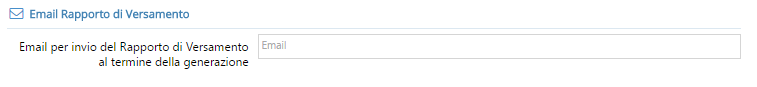 1. E-mail Rapporto di Versamento
