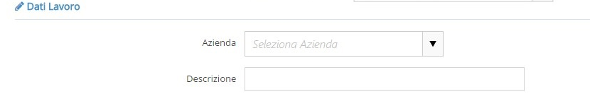 3. Dati lavoro