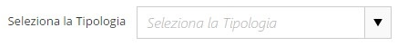 1. Seleziona la Tipologia
