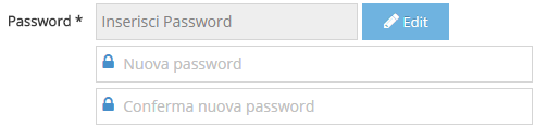 12. Impostazione Password