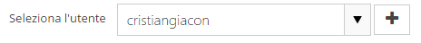 1. Menu selezione utenti