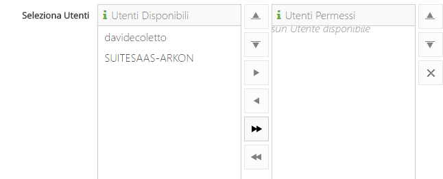 2. Selezione Utenti