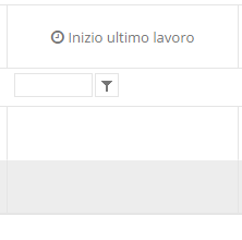 6. Data ora inizio ultimo lavoro
