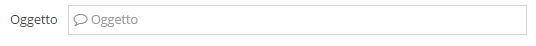 5. Oggetto E-mail
