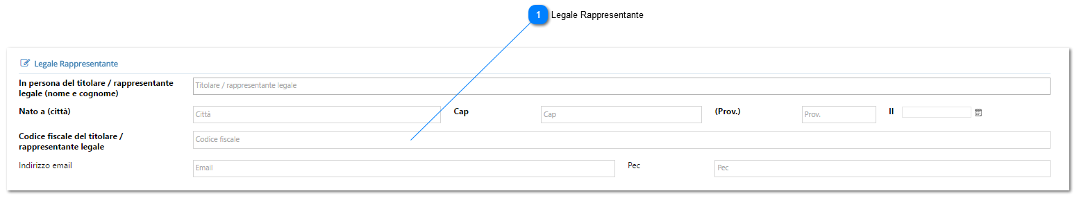 2.2. Legale Rappresentante