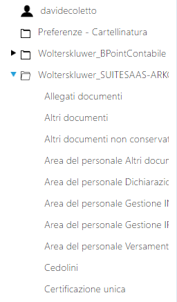 1. Lista aziende e tipologie