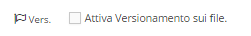 6. Abilita Versioning